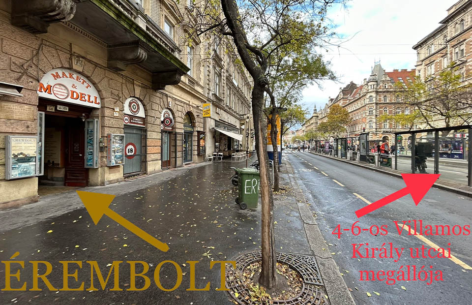 Pesti Érmés bejárat